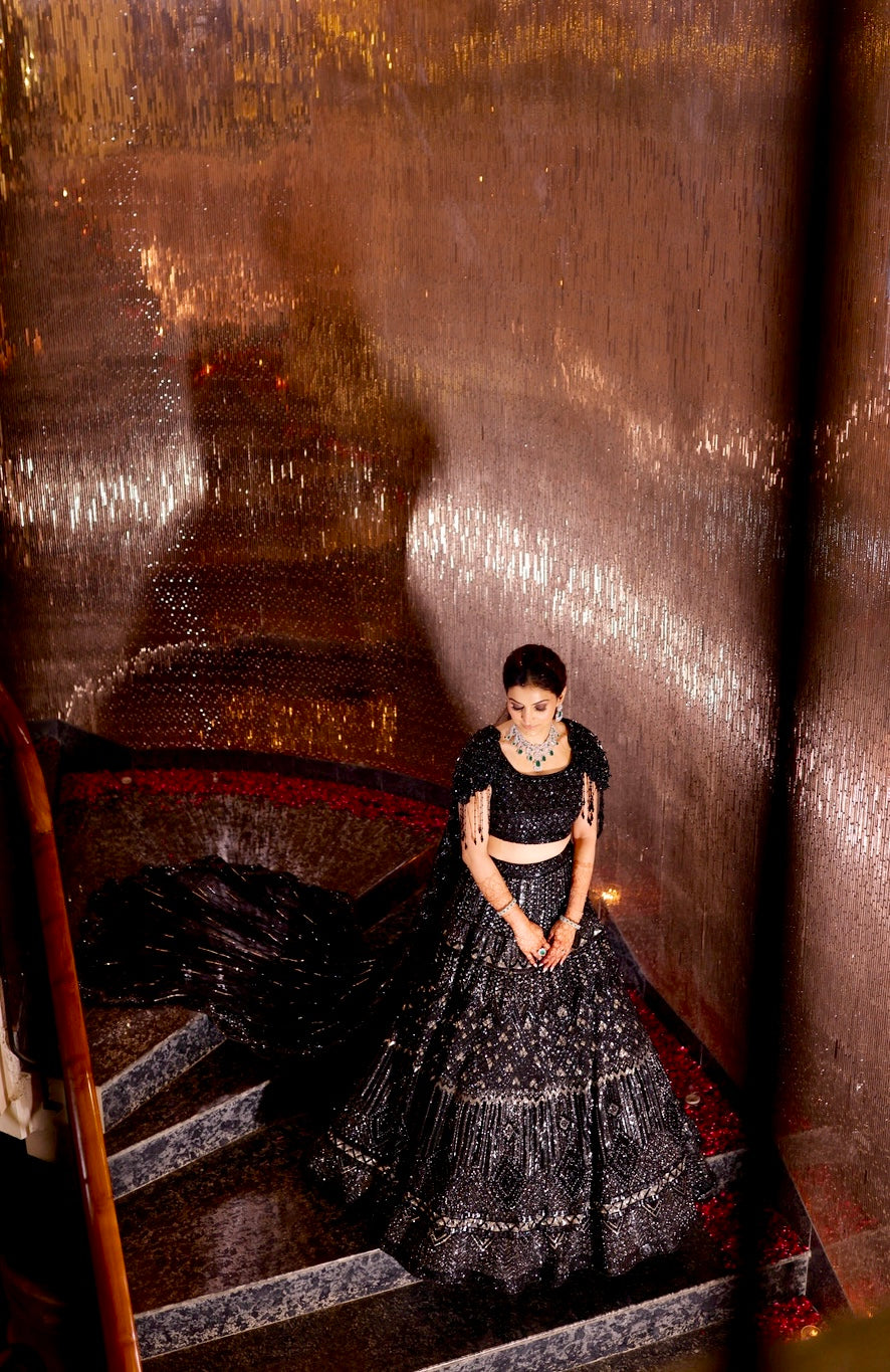Noire Elegance Empress Lehenga