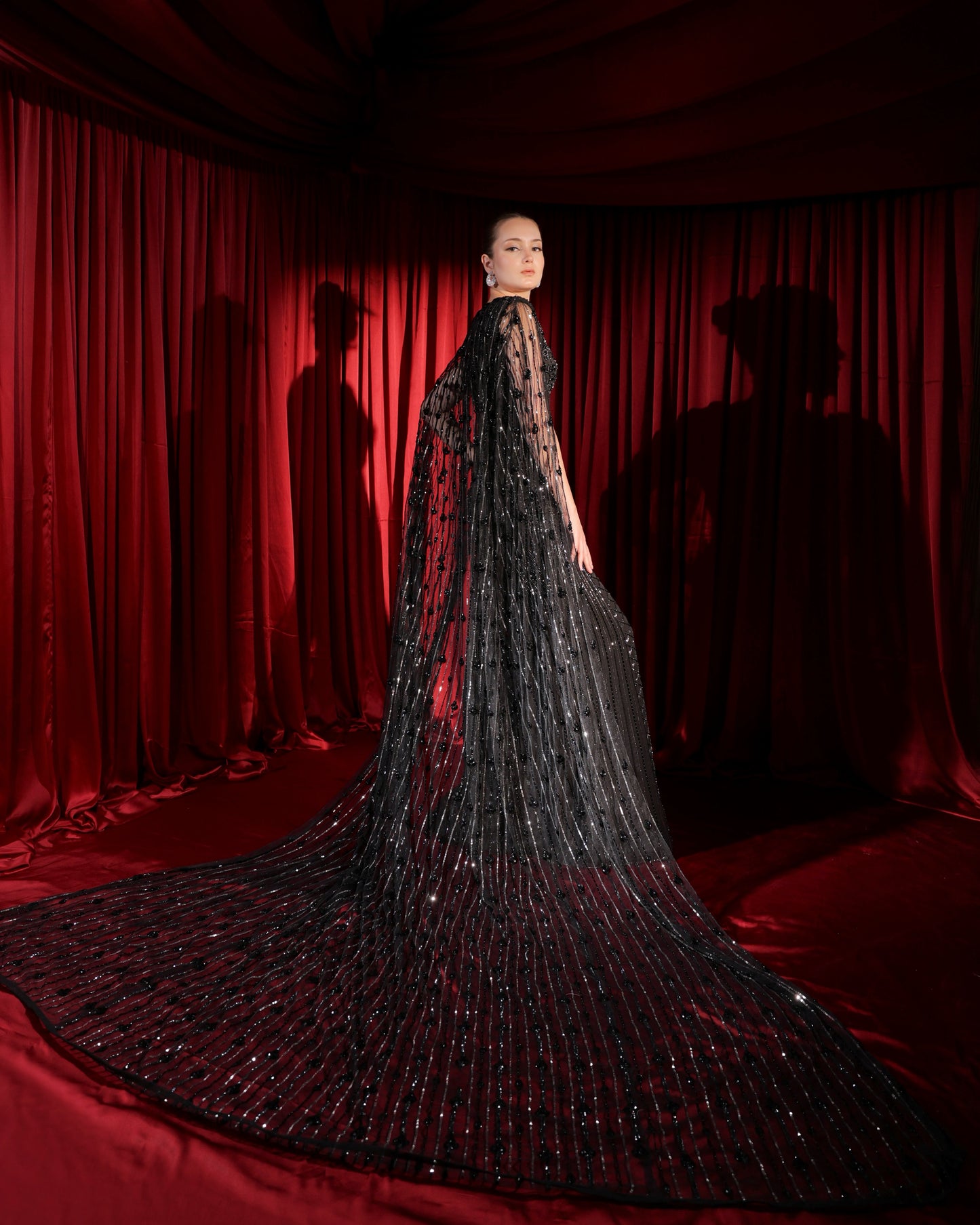 Noire Opulence Empress Gown
