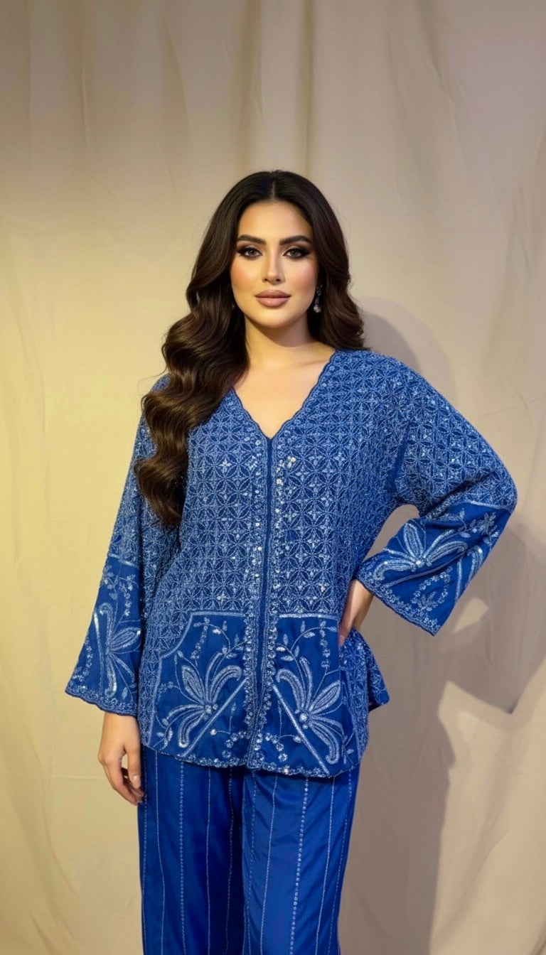 Lumiere Embroidered Co ord Set