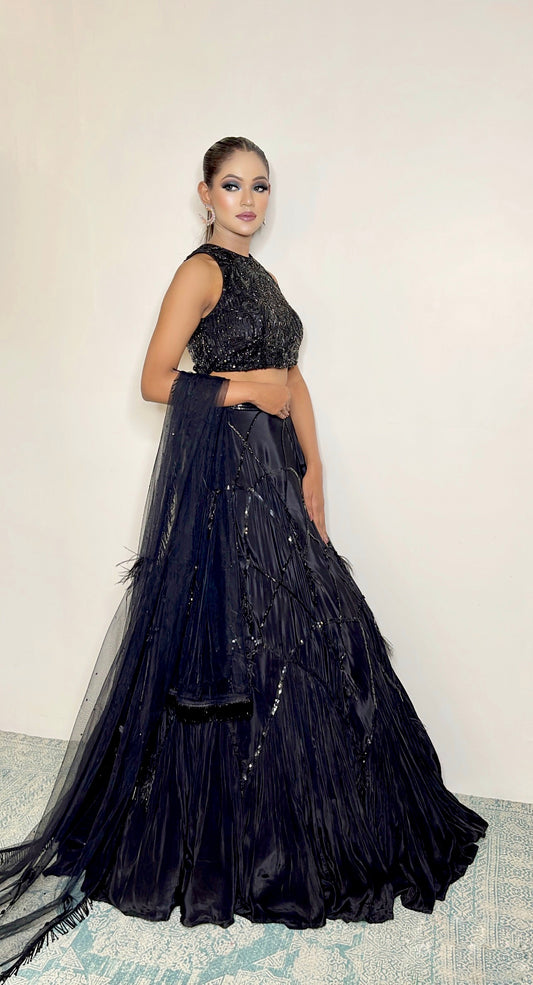Black Swan Lehenga