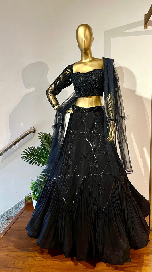 Black Swan Lehenga